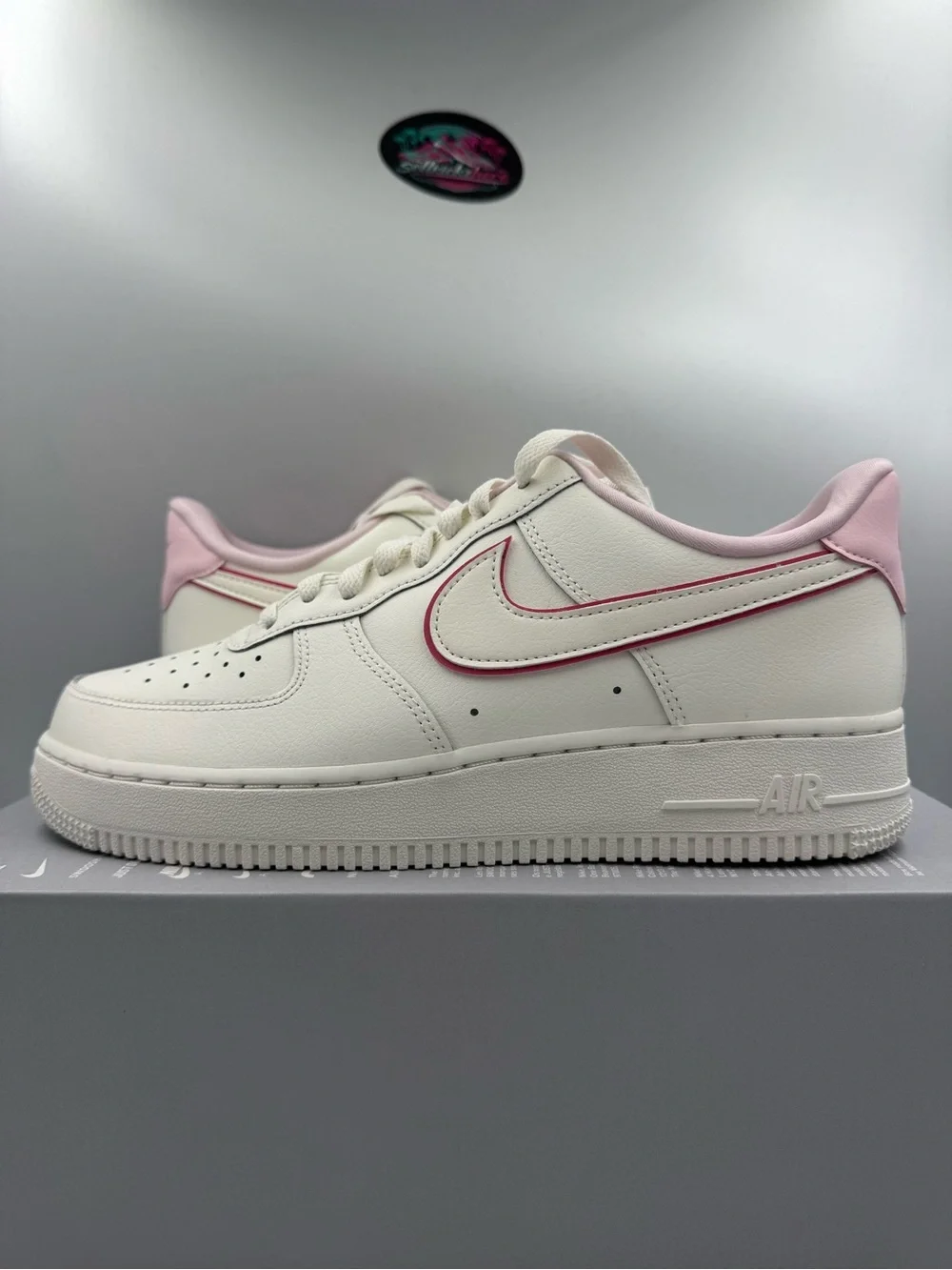 Nike Air Force 1 Low ‘07 Sail Peony Pink Foam BRAND NEW Size 10 Women